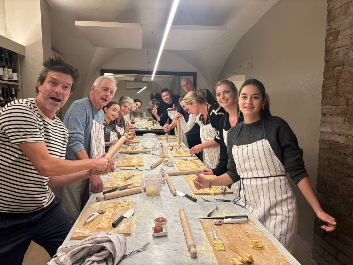 Cooking class in Rome