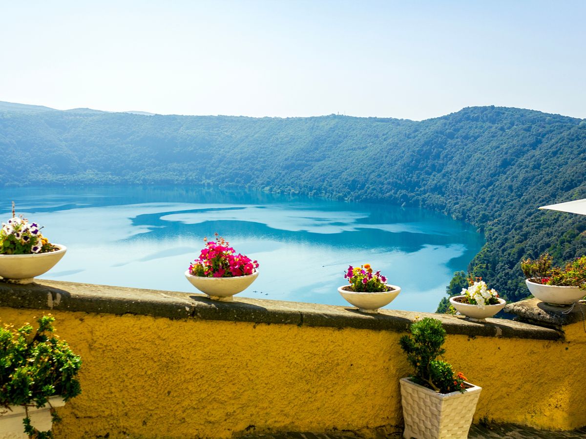 View of Lake Albano